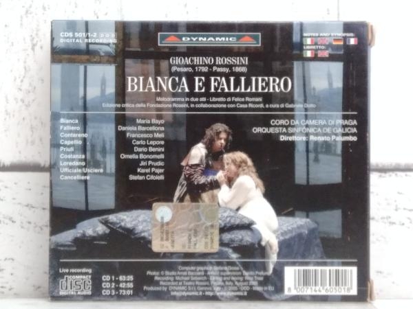G.Rossini(アーティスト) CD 【輸入盤】ROSSINI: BIANCA E FA_画像3