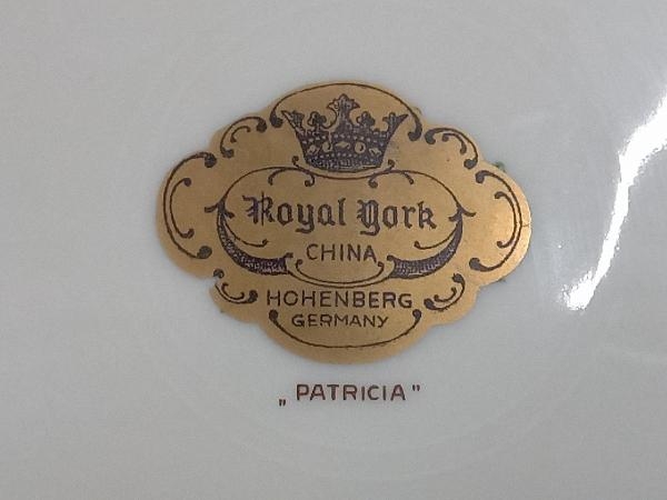  Vintage Royal yoke set of forks, spoons, chopsticks cup & saucer plate tea utensils Germany box less .