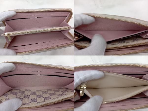 【LOUIS VUITTON】ルイ・ヴィトン ダミエ GI0147 クレマンス 財布 ブランド レディース 長財布 中古_画像3