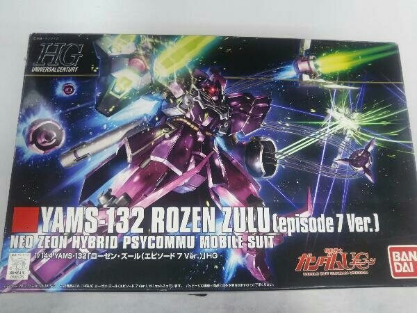 【未組立】プラモデル バンダイ 1/144 YAMS-132 ローゼン・ズール(episode7Ver.) HGUC 「機動戦士ガンダムUC」_画像1