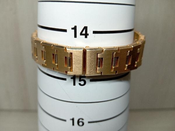 BVLGARI ブルガリブルガリ 金無垢 K18YG 電池式 BB26GGD レディース腕時計 店舗受取可の画像6