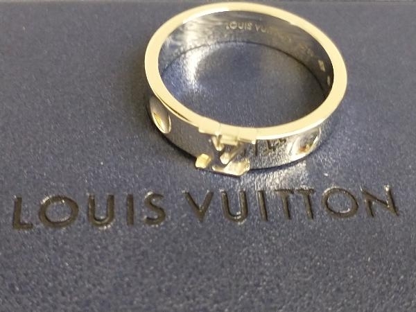 【新品仕上済み】 LOUIS VUITTON ルイ・ヴィトン ＃22.5 K18WG バーグアンプラント リング 指輪