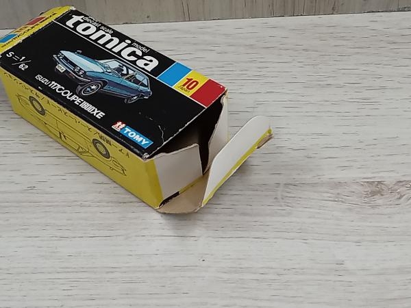 トミカ 1/62 いすゞ 117 クーペ 1800XE diecast scale model tomica 黒箱 No.10 日本製_画像8