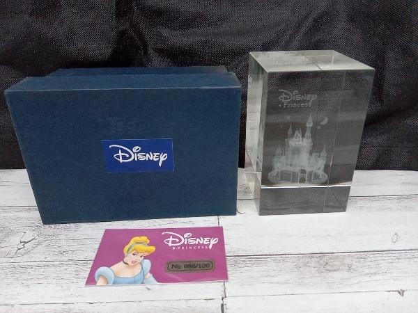 Disney ディズニー　シンデレラ城　PRINCESS プリンセス　No 086/100　クリスタル ガラス置物　付属品は画像の物が全てです_画像1