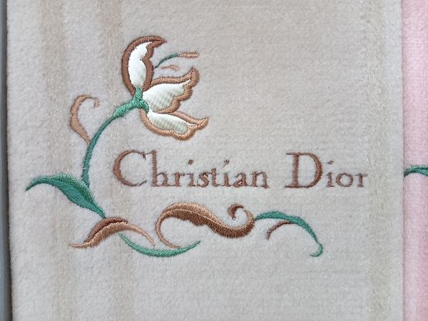 Christian Dior クリスチャンディオール　ボアシーツ　140×240cm　付属品は画像の物が全てです_画像4