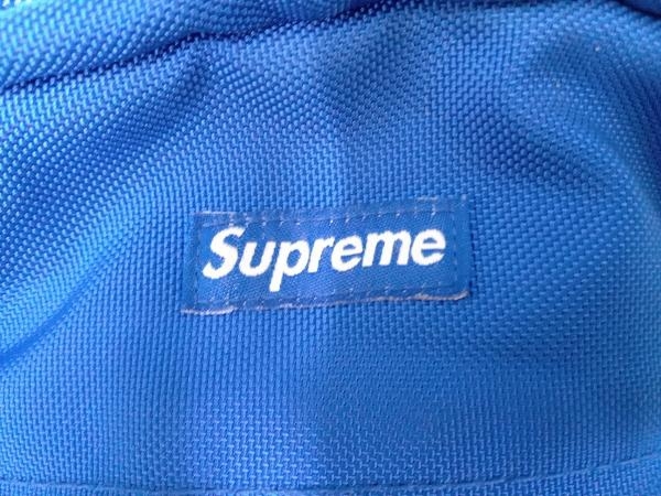 supreme 18ss ショルダー　バック ブルー 美品】Supreme 18SS Shoulder Bag 
