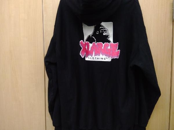 X-LARGE GRAFFITI PULLOVER HOODED SWET／エクストララージ プルオーバーフーディセーター／サイズＬ_画像2