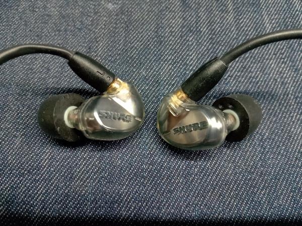 SHURE SE425-V-J (メタリックシルバー) ヘッドホン・イヤホン (ゆ21-09-06)_画像2