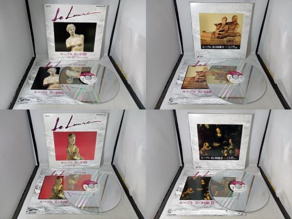 LD NHKビデオディスク 美の殿堂 オルセー美術館 1~5 ルーブル 美の回廊 1~7 12枚セット レーザーディスク_画像5