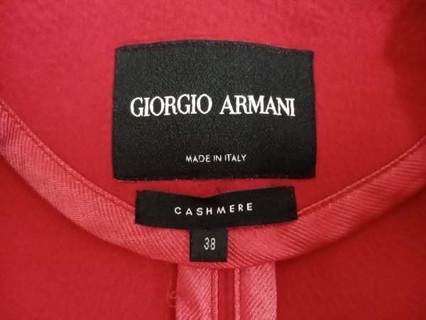 GIORGIO ARMANI コート 赤 洋服 38サイズの画像4