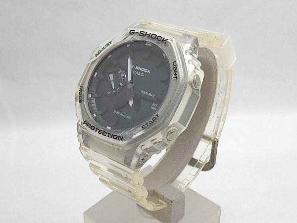 ジャンク 【1円スタート】CASIO G-SHOCK GA-2100SKE クォーツ 腕時計(ゆ24-05-31)_画像2