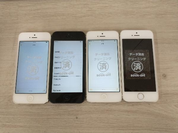【ジャンク】 Apple iPhone5（16GB/32GB/64GB）iPhone5S（32GB） 計4台セット_画像5