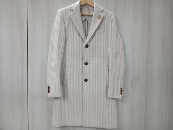 LARDINI JL23143AQ ラルディーニ　チェスターコート 店舗受取可 ベージュ　サイズ44_画像1