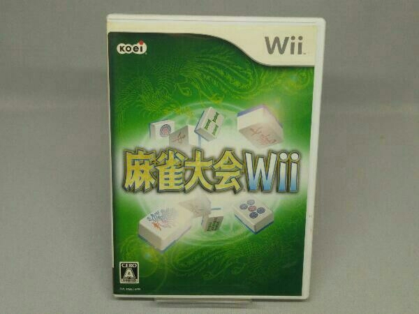 【Wii】 麻雀大会Wii_画像1