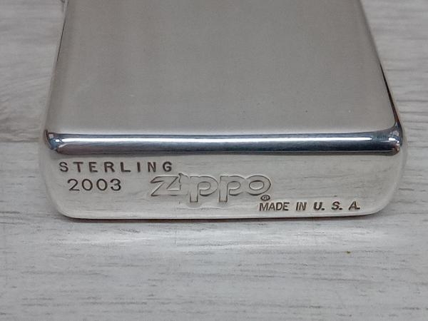 ZIPPO STERLING SILVER スターリング シルバー 2003 MADE IN USA 純銀_画像4