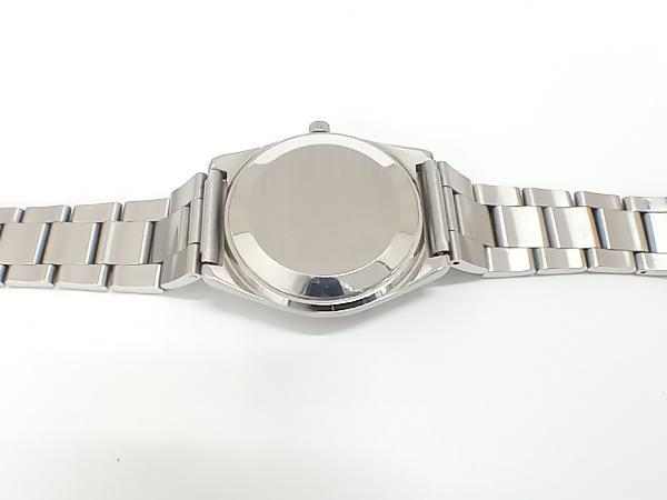 ジャンク OMEGA SEAMASTER 1660216 アンティーク メタルグレー文字盤 オメガ シーマスター 手巻き 腕時計 稼働品_画像4