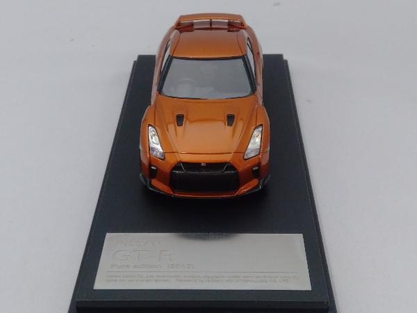 Hi-Story 1/43 ニッサン GT-R Pure edition2017 HS189 OR アルティメイトシャイニーオレンジ(29-14-18)_画像3