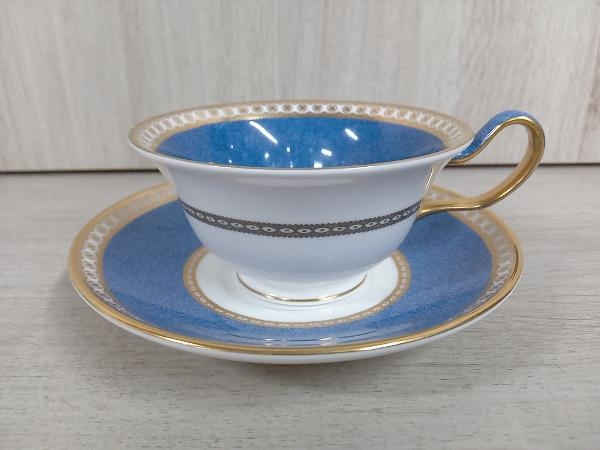 WEDGWOOD ウエッジウッド ユーランダー パウダーブルー ティーカップ＆ソーサー 1客 茶器 箱無し