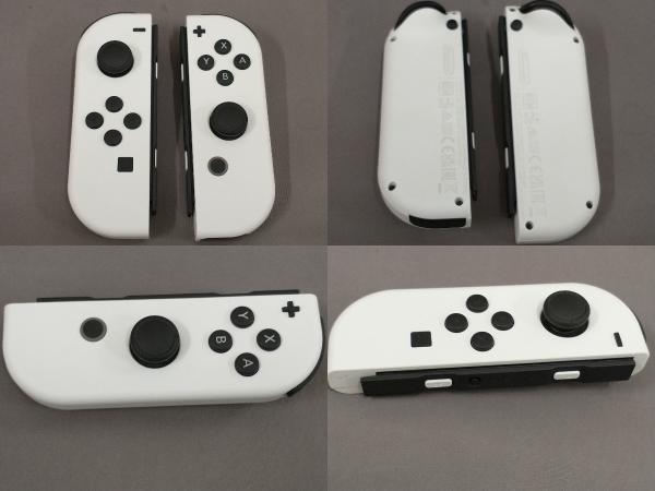 【動作確認・初期化済】 Nintendo Switch(有機ELモデル) Joy-Con(L)/(R) ホワイト(HEGSKAAAA)_画像7