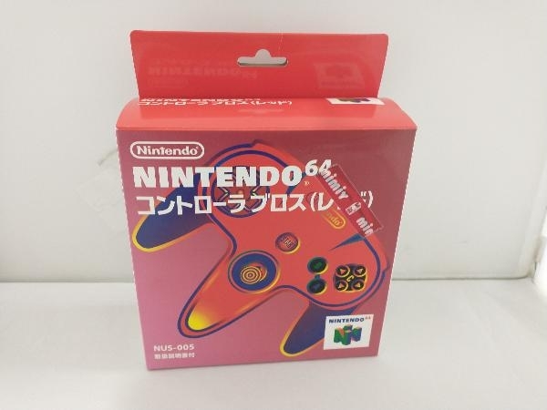 動作未確認 N64 コントローラーブロス レッド_画像1