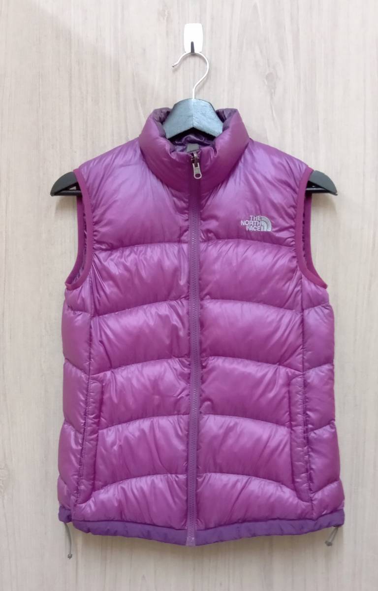 THE NORTH FACE/ザノースフェイス/ダウンベスト/NDW18105/Ws ACONCAGUA VEST/パープル系/Mサイズ