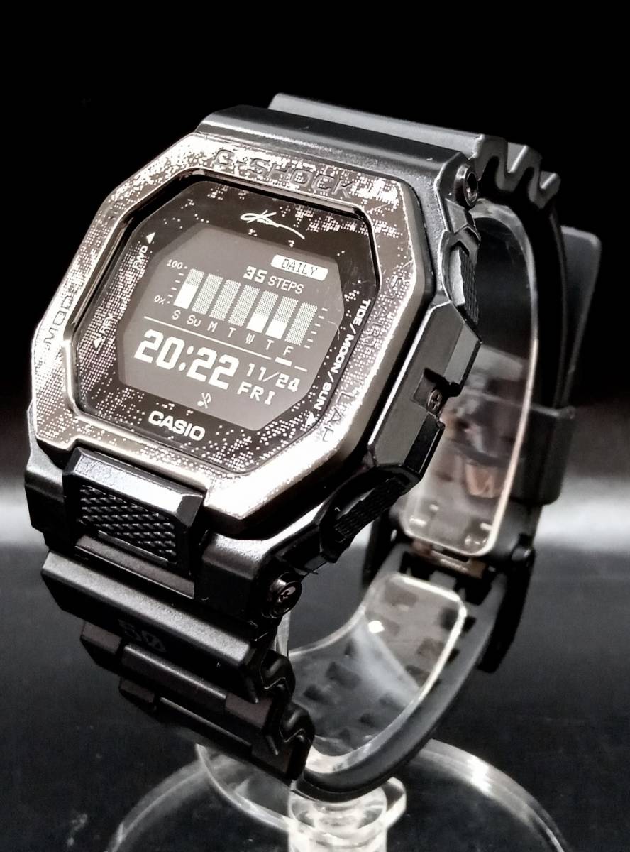 CASIO／G‐SHOCK GBX-100KI-1JR／G-LIDE 腕時計 五十嵐カノアコラボモデル ブラック 店舗受取可_画像4
