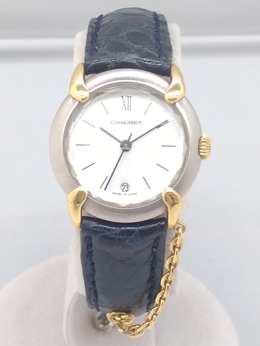CHAUMET ショーメ グリフィス OR-ACIER 25mm クォーツ 腕時計