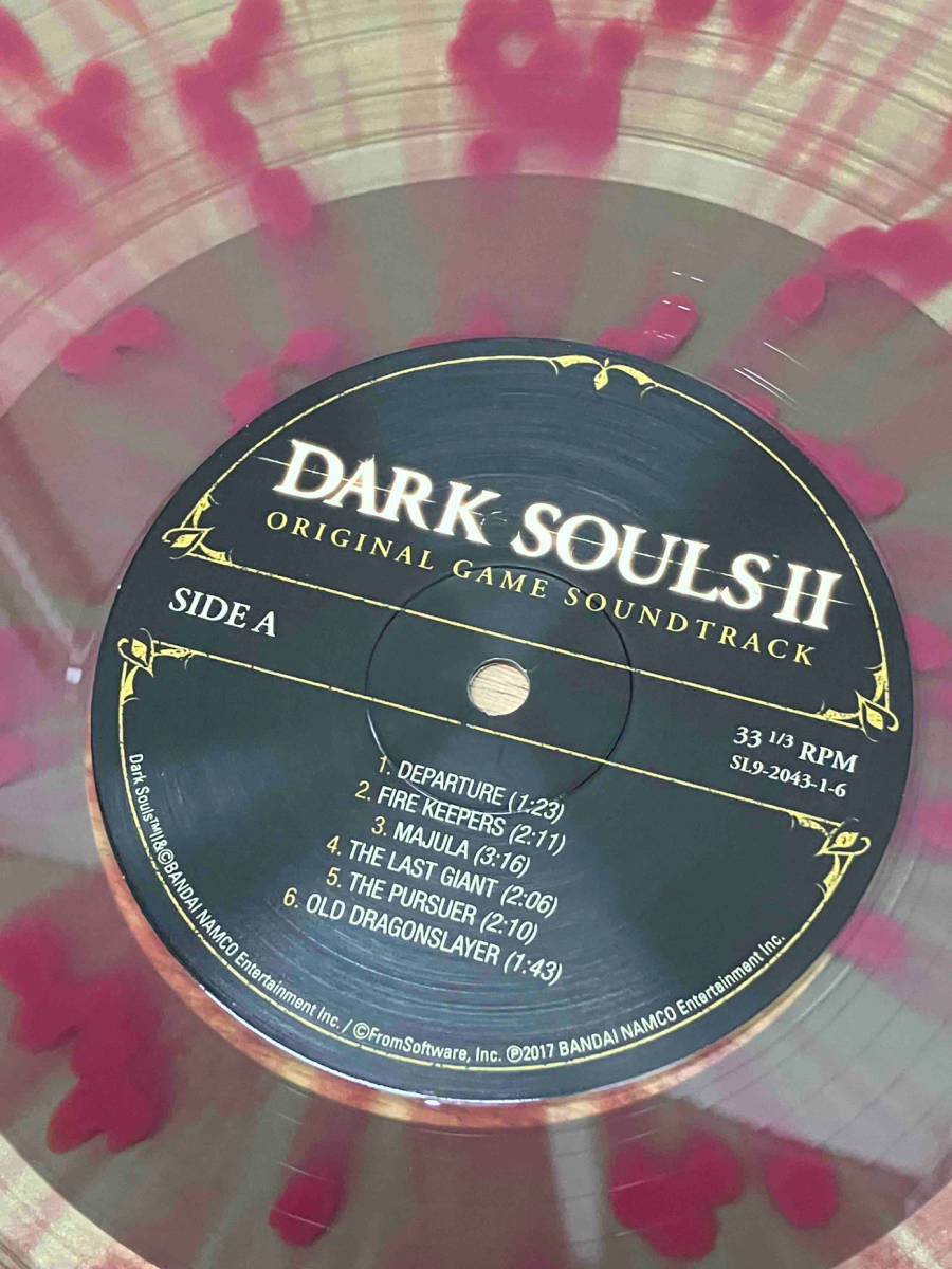 * LP record DARK SOULS / dark soul 2 / original soundtrack 2LP record 