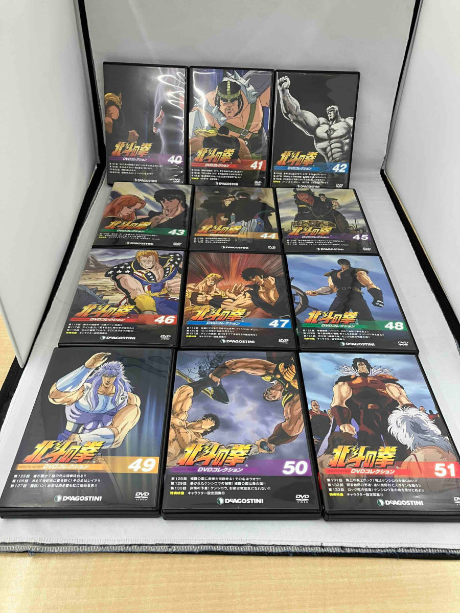 【ジャンク品】北斗の拳 DVDコレクション DeAGOSTINI ディエゴスティーニ 全58巻セットの画像5