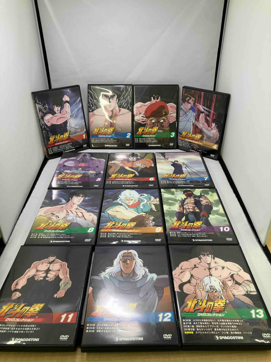 【ジャンク品】北斗の拳 DVDコレクション DeAGOSTINI ディエゴスティーニ 全58巻セットの画像2