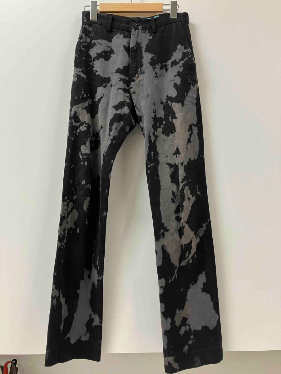 UNDERCOVER アンダーカバー 97AW Leaf期 ブリーチ ブラック デニム パンツ M 日本製 通年