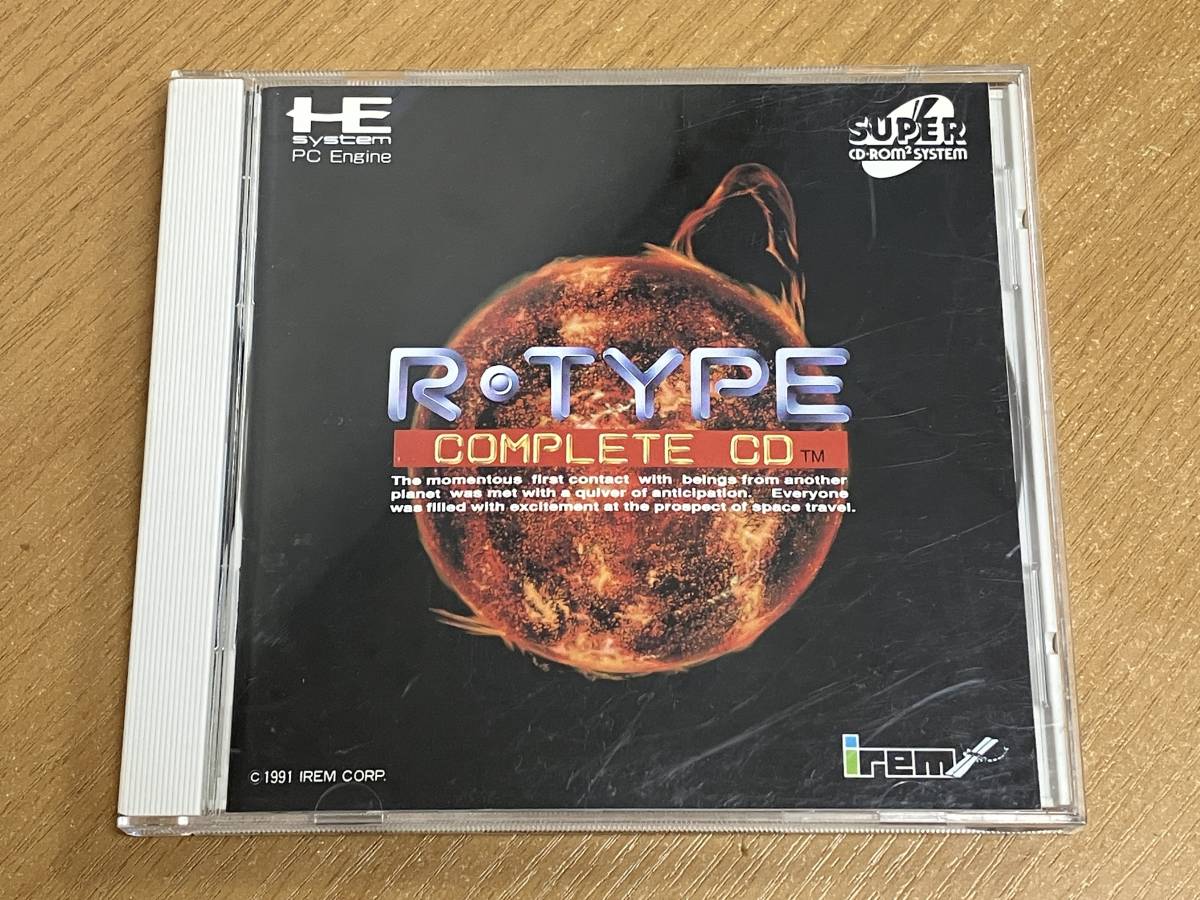 希少♪ PCエンジン SUPER CD-ROM2 R・TYPE COMPLETE CD アール・タイプ コンプリート 送料無料♪_画像1