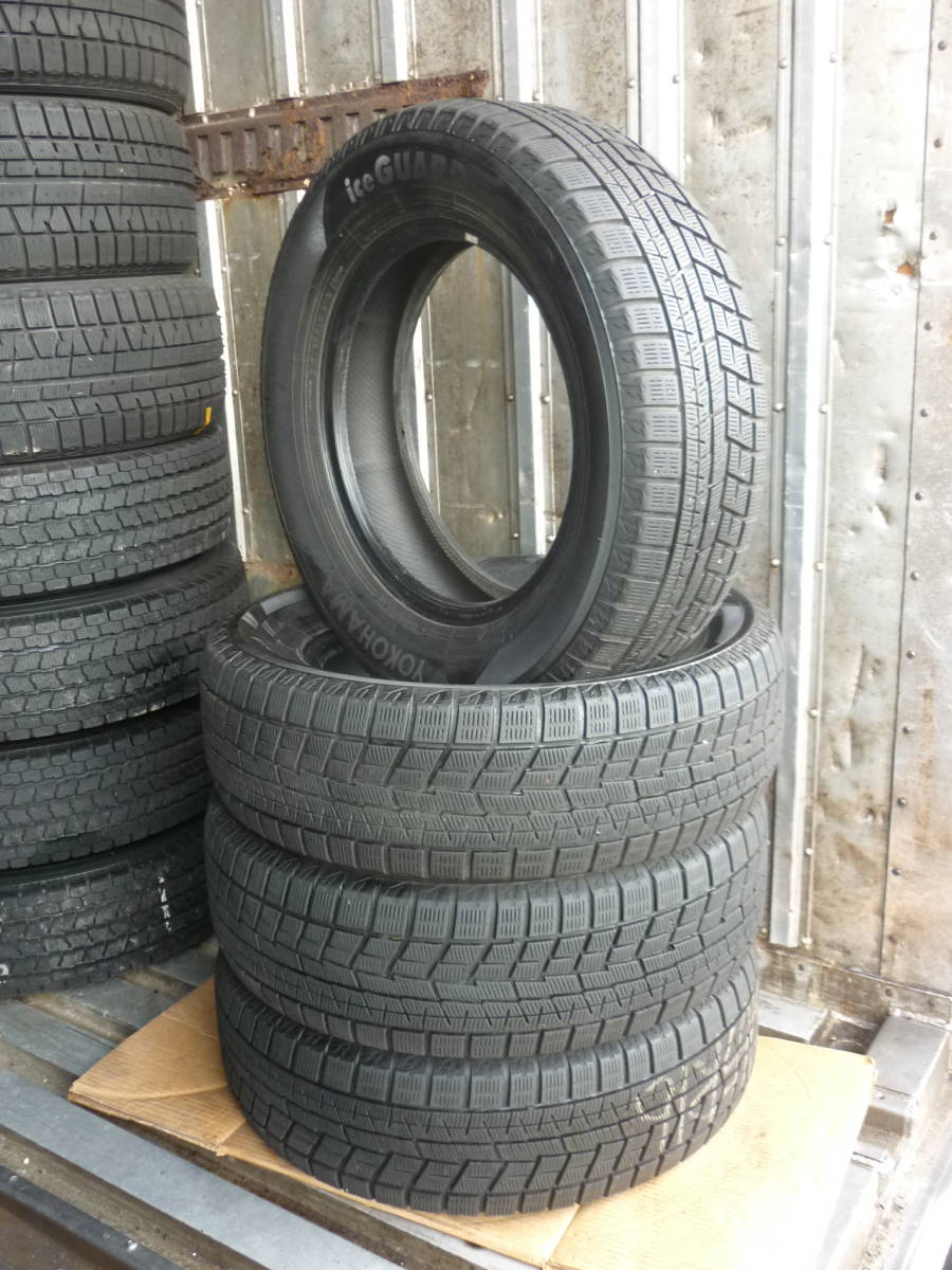 YOKOHAMA　iceGUARD　iG60　　215/65R16　　98Q　　　中古4本_画像1