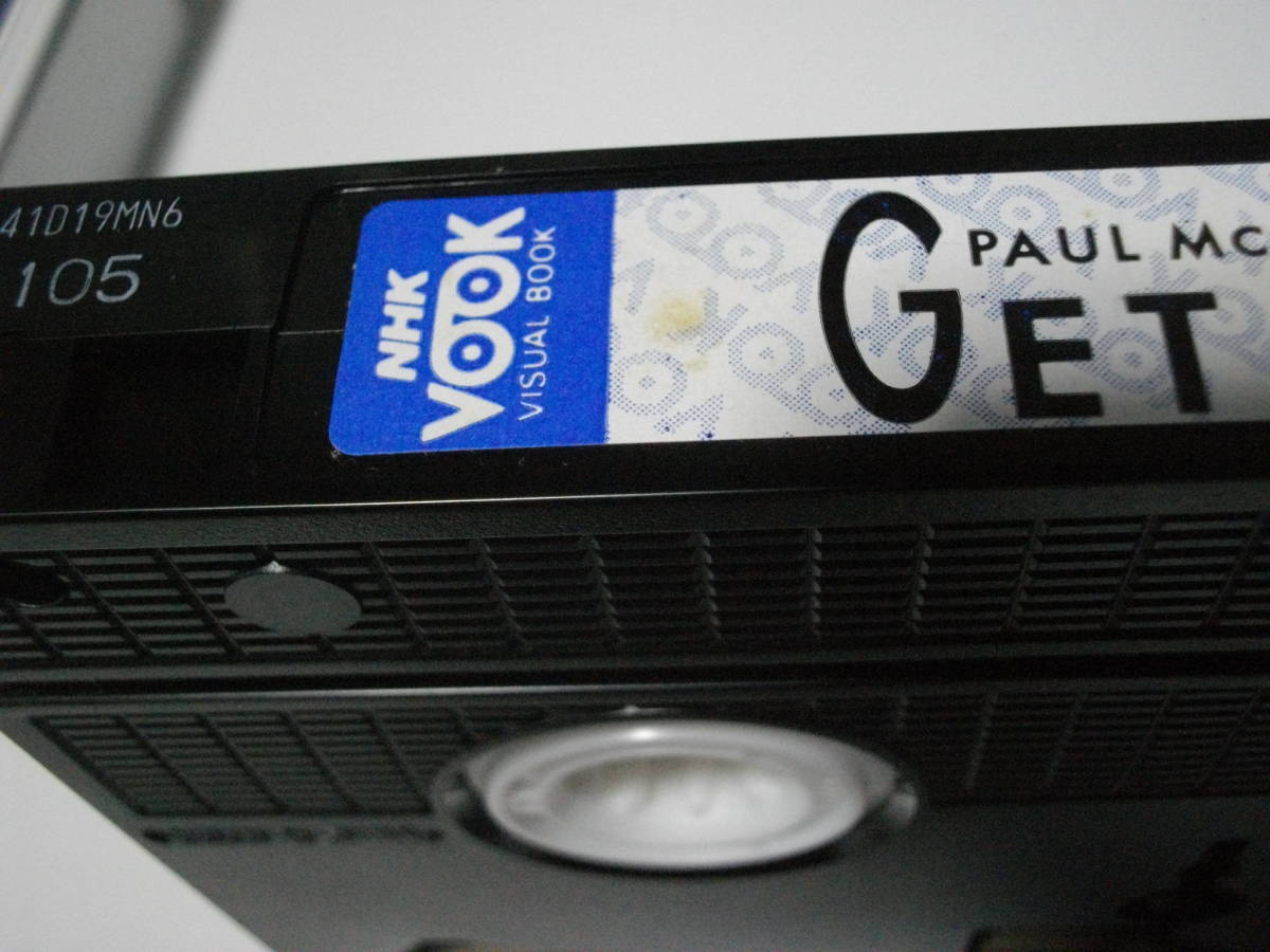 VHSビデオテープ ポール・マッカートニー 映画「ゲット・バック」 1990年 NHKエンタープライズの画像10