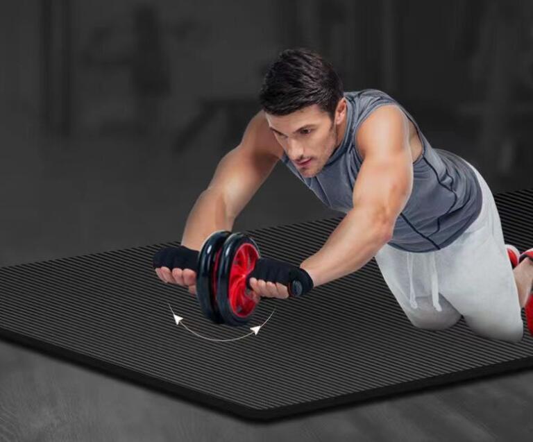  new arrival yoga mat 15mm 185*61cm exercise mat pilates impact absorption slip prevention soundproofing training mat .tore fitness 