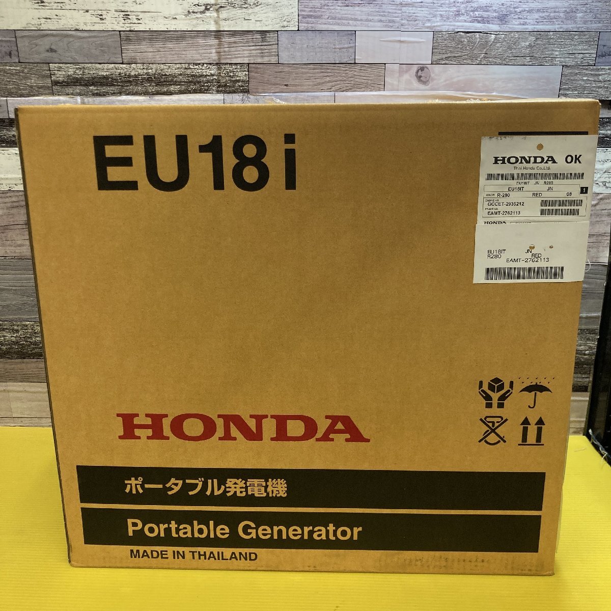 【HONDA/ホンダ】インバーター発電機 1.8kVA EU18i 定価228800円 未使用未開封品_画像1