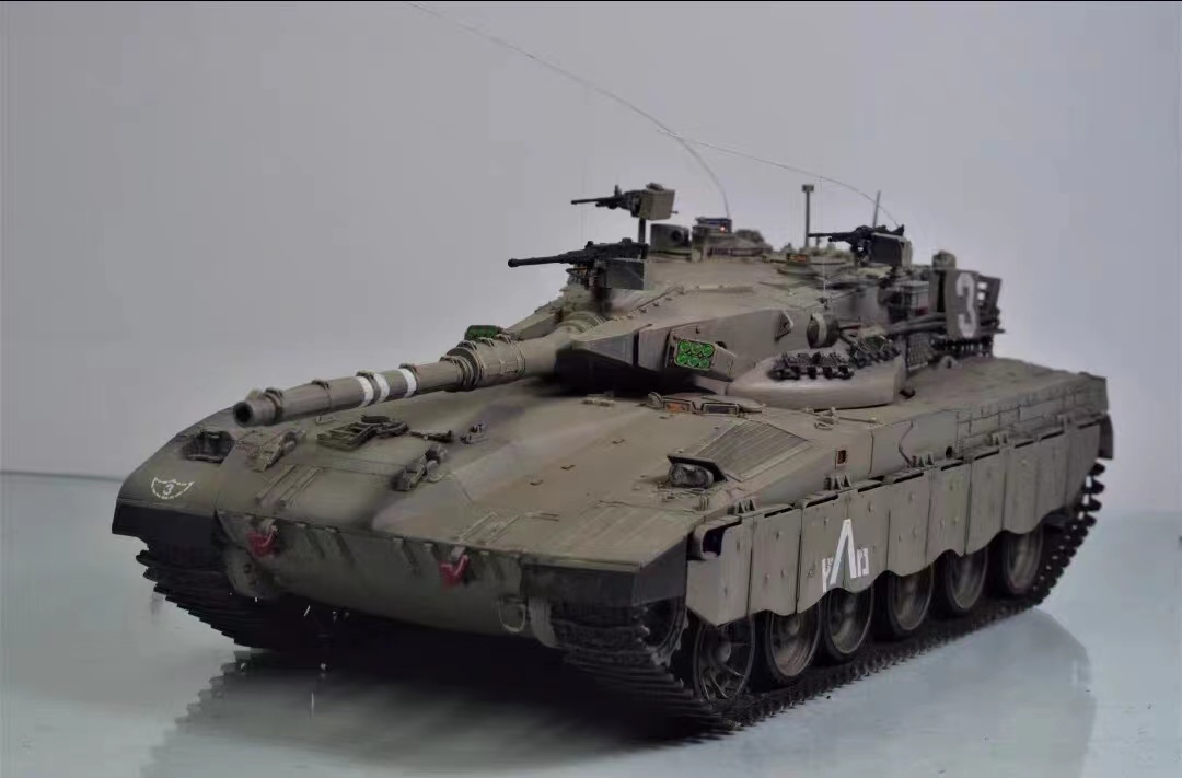 1/35 イスラエル 主力戦車 メルカバーⅠ後期型 組立塗装済完成品_画像2