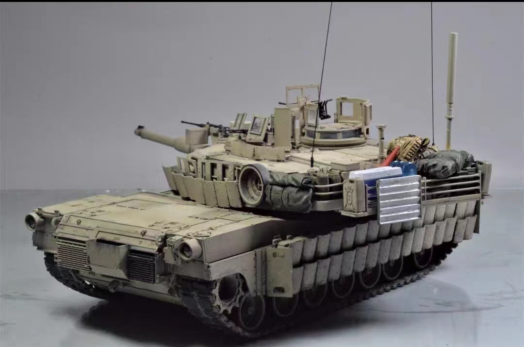 1/35 アメリカ 主力戦車 M1A２ エイブラムス SEP TUSKⅡ 組立塗装済完成品 _画像8
