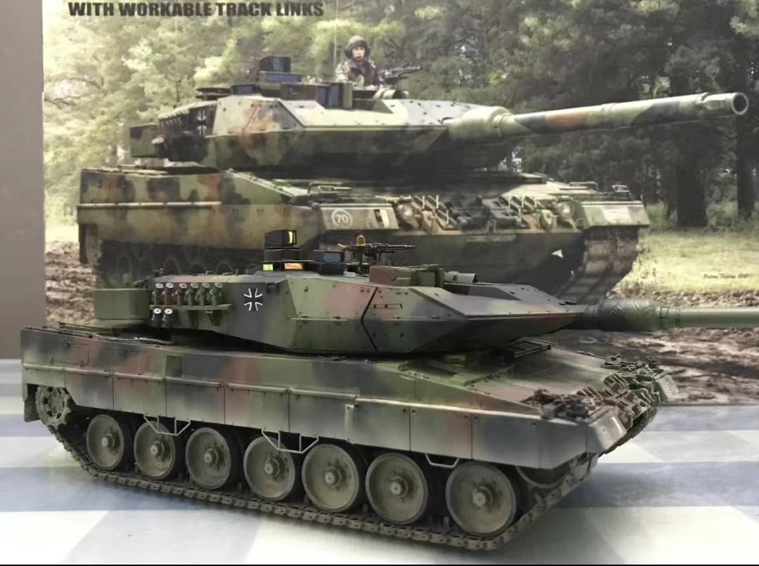  Германия полосный . армия 1/35re Opal to2A6 основной боевой танк покрашен конечный продукт 
