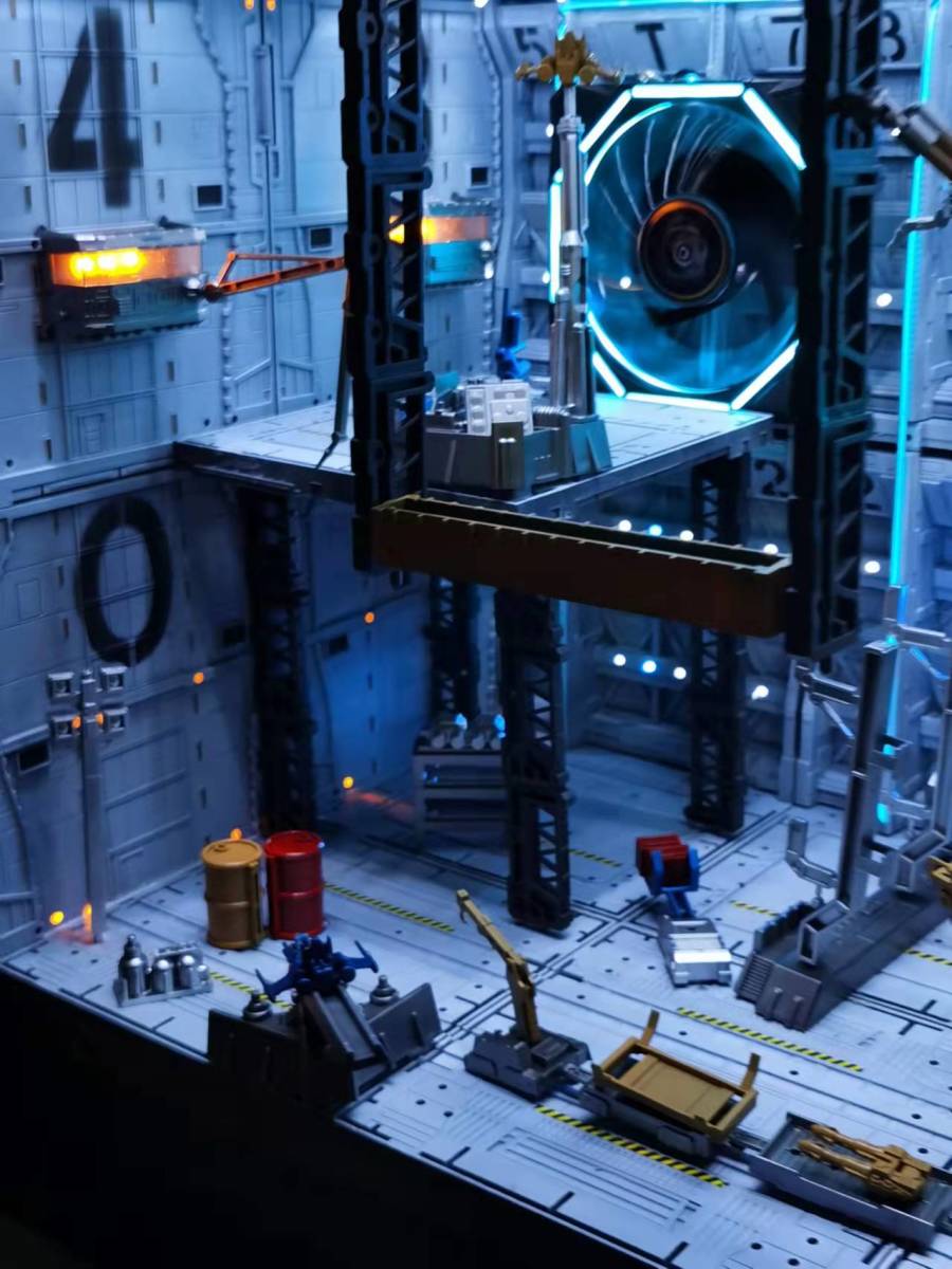 Bibian 比比昂- ガンダムジオラマシステムベース格納庫基地 Bibian 比比昂- ガンダムジオラマシステムベース格納庫基地