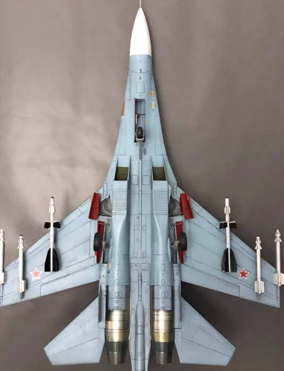 アカデミ 1/48 ロシア空軍 SU-27 組立塗装済完成品_画像7