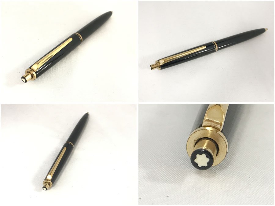 MONTBLANC モンブラン シャープペンシル 251 シャーペン 芯0.5mm ブラック×ゴールド 筆記用具 文房具_画像2