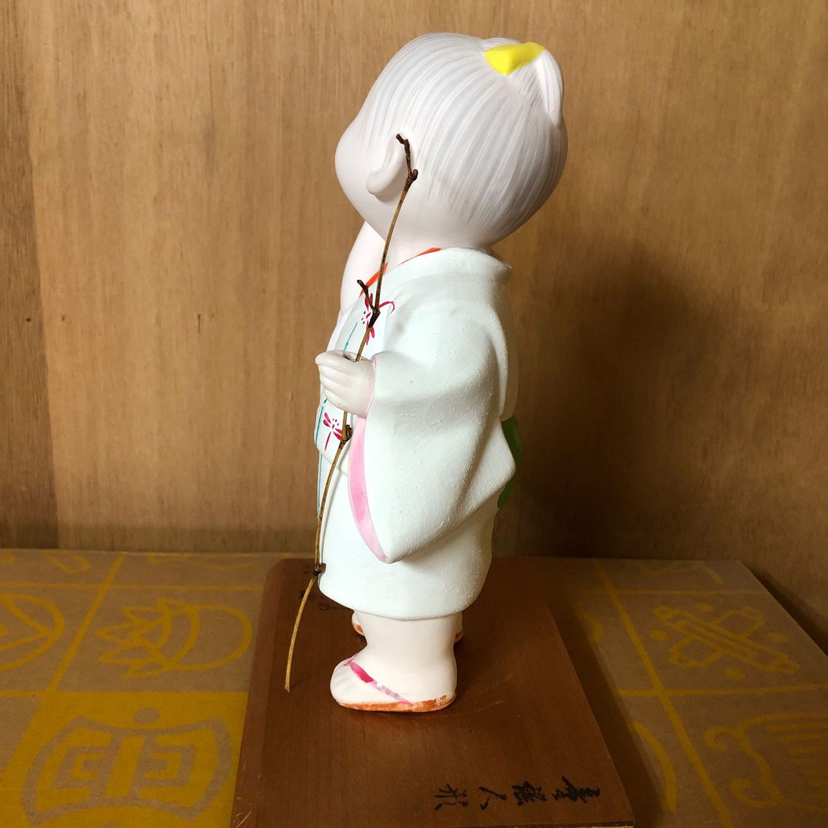 博多人形【赤とんぼ】　童謡　ゆうやけこやけ　赤とんぼ　昭和レトロ
