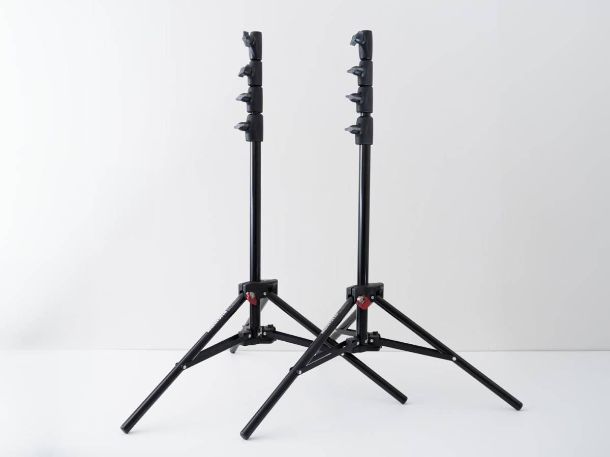 manfrotto ライトスタンド 1051JBAC ２本セット マンフロット_画像1