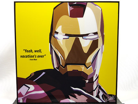 [ новый товар No 39] pop искусство panel Ironman Avengers 