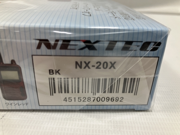 NEXTEC NX-20X 特定小電力トランシーバー ネクステック 家電 未使用 未開封 H8214685_画像4
