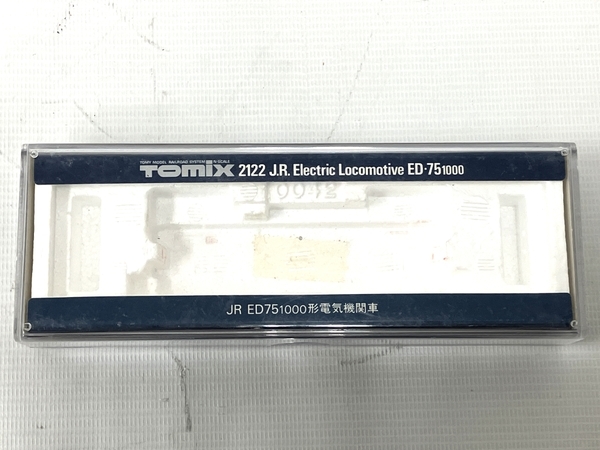 TOMIX 2122 JR ED75形1000番台 電気機関車 トミックス Nゲージ 鉄道模型 中古 M8195728_画像2