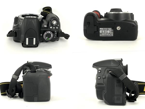 Nikon D3100 AF-S DX NIKKOR 18-55mm f/3.5-5.6G VR 55-200mm ダブルズーム レンズキット 中古 Y8210995_画像8