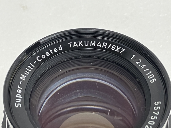 ASAHI SUPER-Multi-Coated TAKUMAR/6X7 1:2.4/105 レンズ ジャンク S8226614_画像6