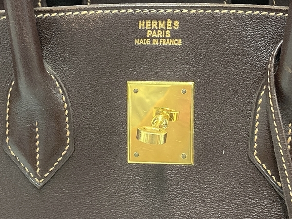 HERMES バーキン バッグ A刻印 1997年製 ヴィンテージ レディース 中古 T7842562_画像7